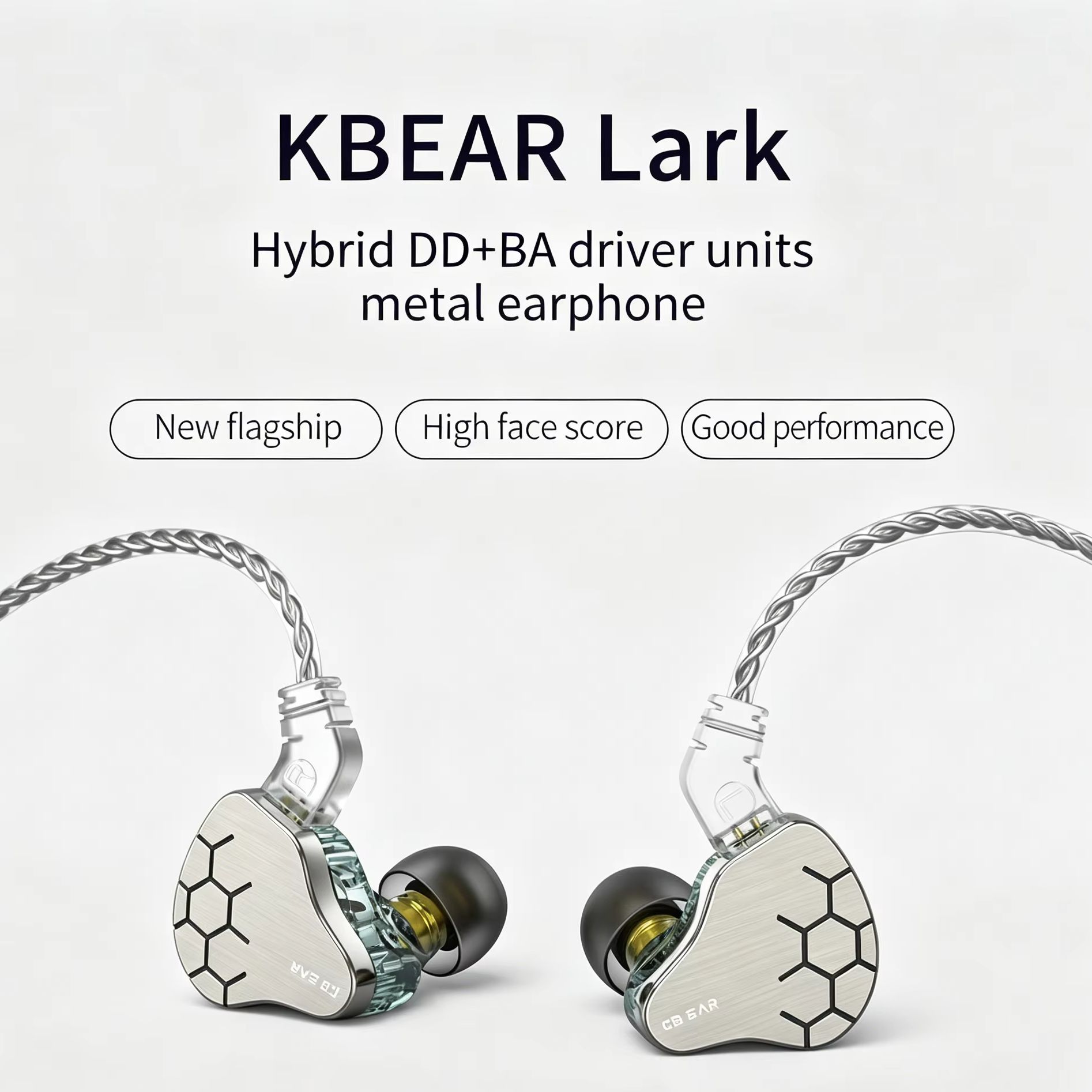 KBEAR Lark 1DD+1BA Hybrid IEM  - đánh giá và giá Office Tech Essentials