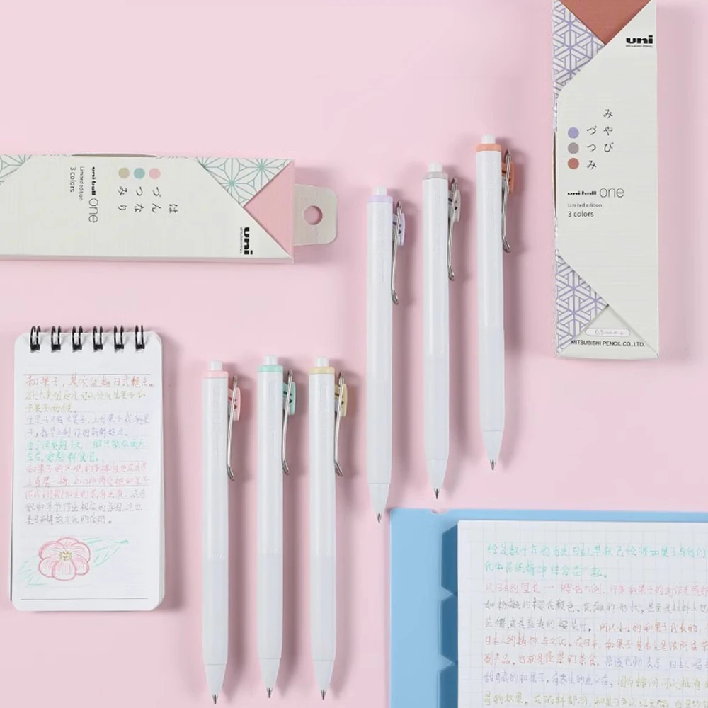 3pcs Japan UNI Limited Gel Pen - đánh giá và giá Office Tech Essentials