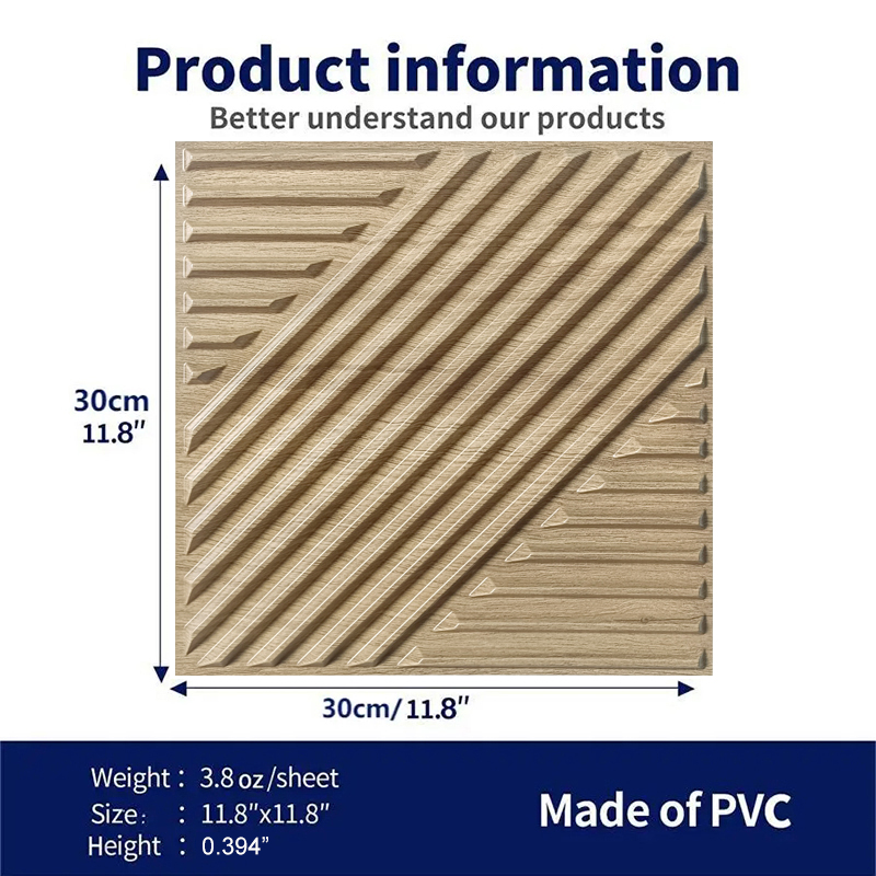 12 Pcs  3D Wall Panel 30x30cm  - đánh giá và giá Office Technician